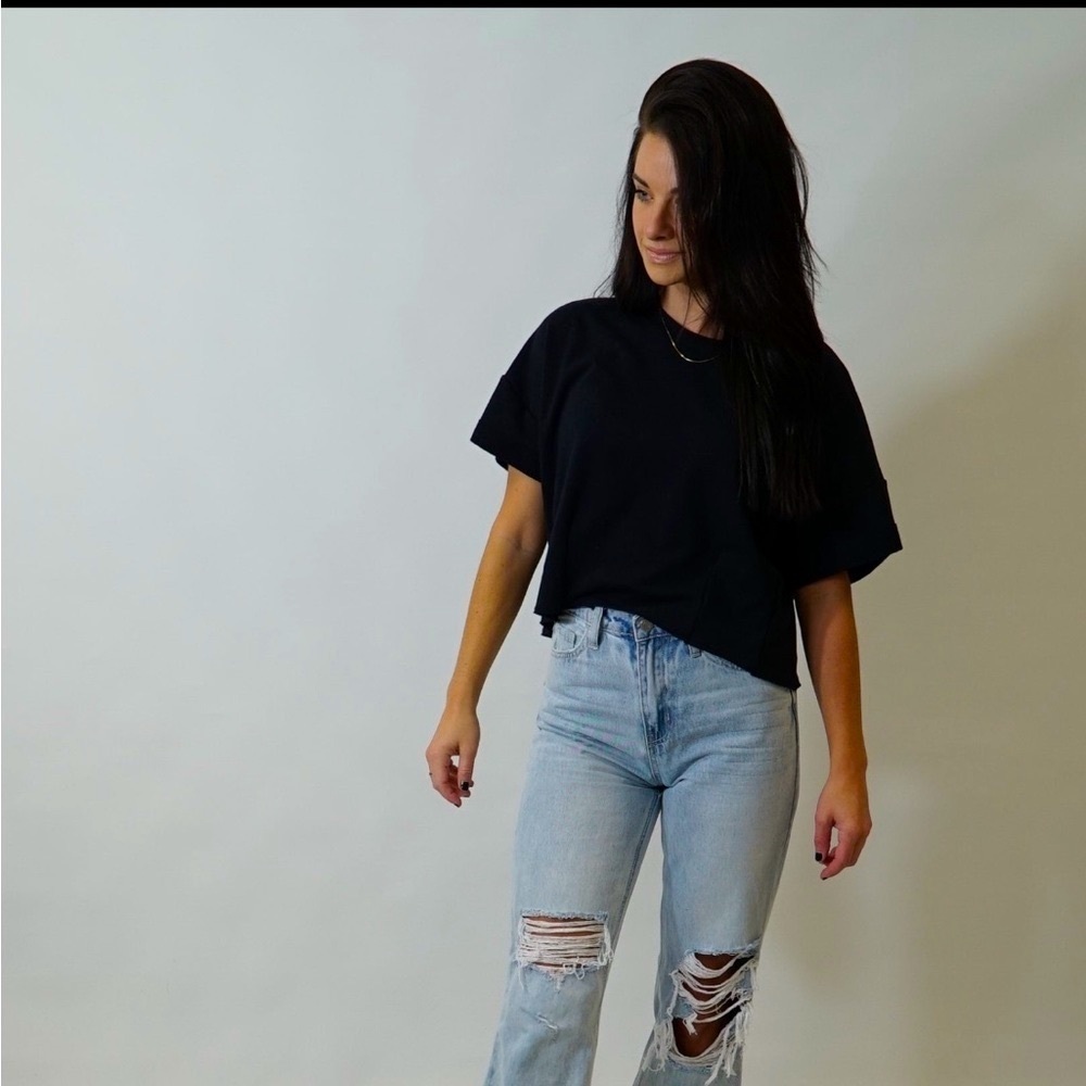 Crop Top- Black